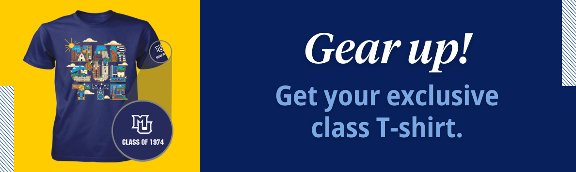 Gear up! Get your exclusive class T-shirt.