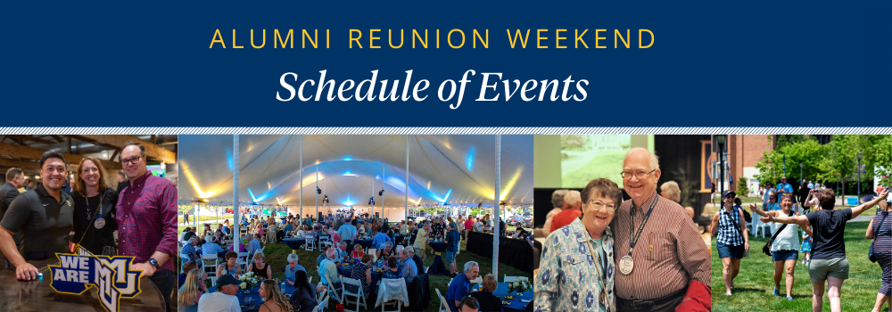 Alumni Reunion Weekend 2025 | Schedule of Events