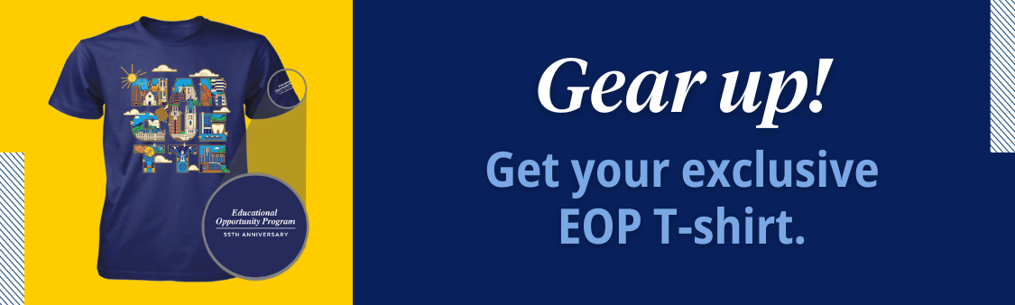 Gear up! Get your exclusive EOP T-shirt.