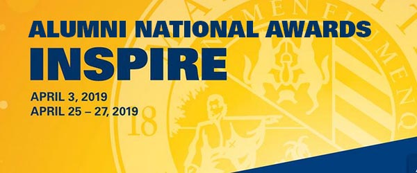 Alumni National Awards - April 25-27, 2019