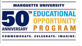 Educational Opportunity Program 50th Anniversary Wordmark