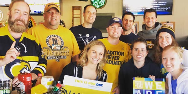 Marquette friends in Nashville celebrate National Marquette Day together