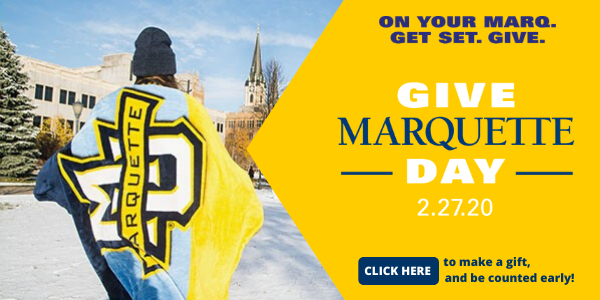 Join us on Give Marquette Day, Feb. 27, 2020